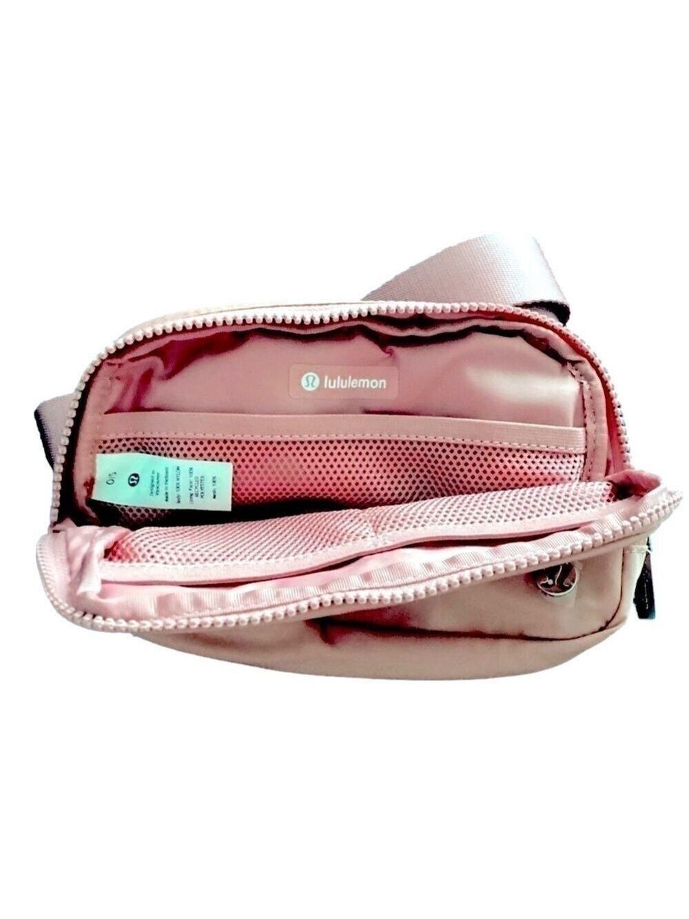 Lululemon Pastel Pink Belt Bag - Yoga Travel tenniscore Waist belt bag pack EBB - Picture 3 of 5